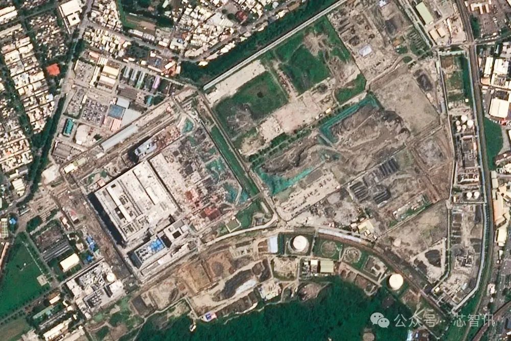 △台积电高雄新晶圆厂，第一个主体建筑已经有一定的雏形